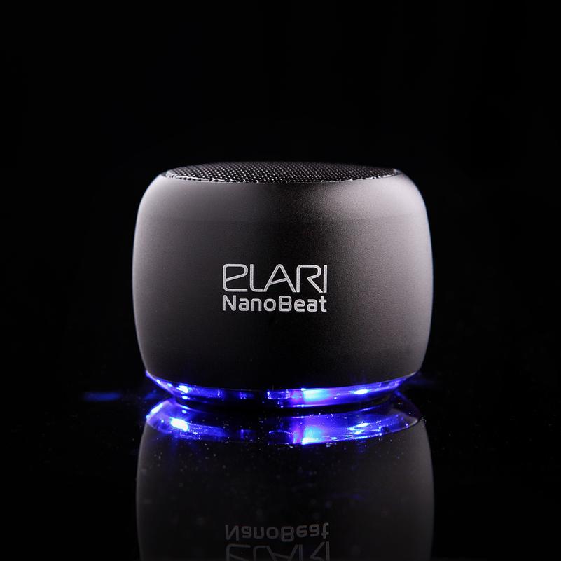 Акустическая портативная Bluetooth-колонка Elari NanoBeat (черная)
