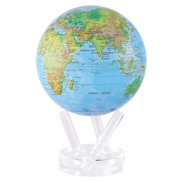 Глобус МОБИЛЕ d16,5 с географической картой Мира