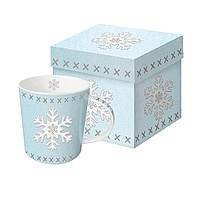 Кружка в подарочной упаковке Felt Snowflake 350 мл