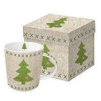 Кружка в подарочной упаковке Felt Xmas Tree 350 мл