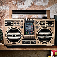 Аудиоцентр Berlin Boombox (коричневый)