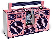 Аудиоцентр Berlin Boombox (розовый)