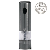Мельница Elis rechargeable Peugeot для соли, 20 см, нержавеющая сталь матовая на аккумуляторе