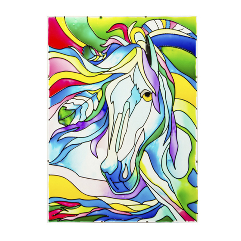 Набор для творчества «Витражная картина «Лошадь»