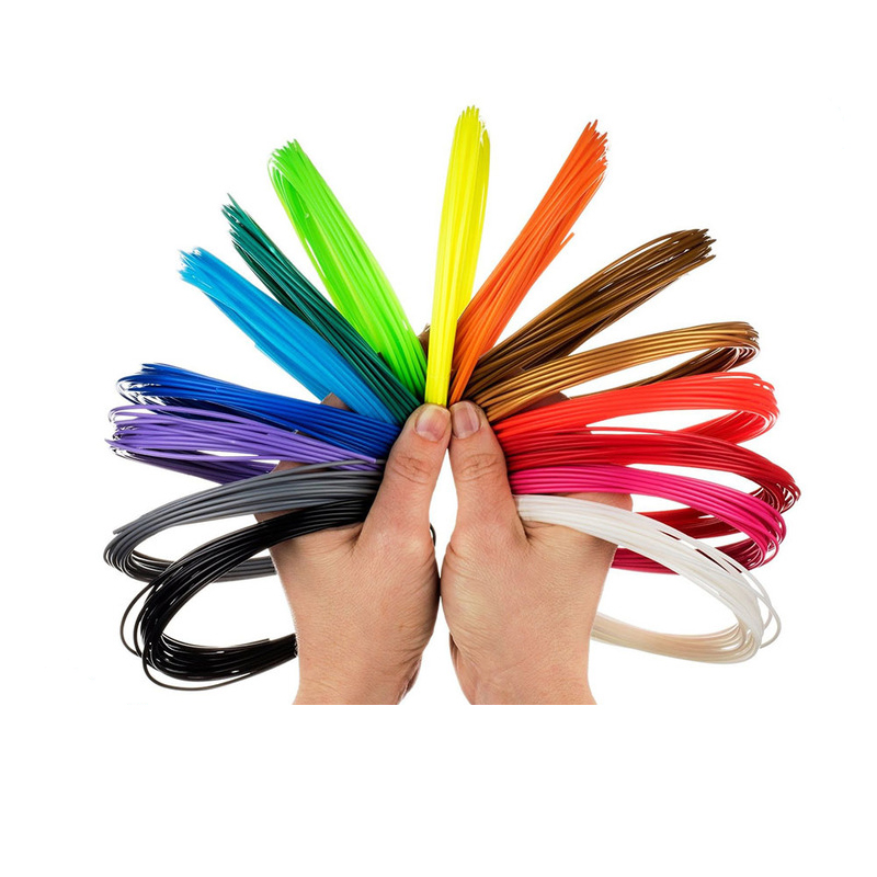Набор пластика для 3D ручки (12 цветов)