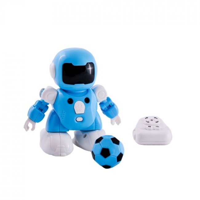 Робот футболист, цвет: синий