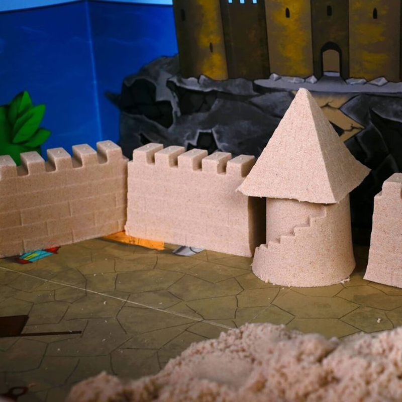 Киннетический песок, набор «Замок»