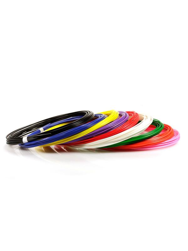 UNID Набор пластика для 3D ручек: ABS6 (по 10м. 6 цветов)