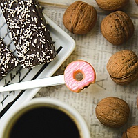 Вкусная ложка «Bon Bon» пончик «Розовый»