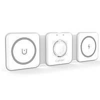 Беспроводное зарядное устройство Earldom WC20 Simple 3in1 Wireless Charger, БЕЛЫЙ