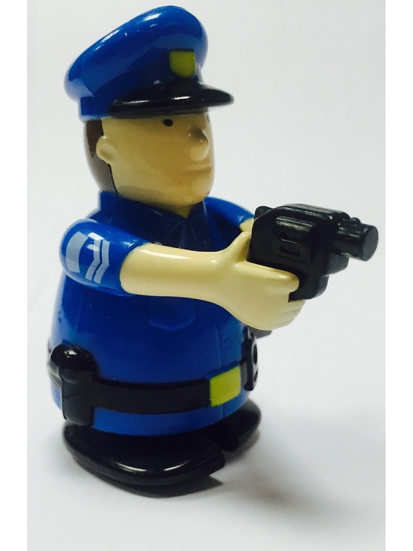 Игрушка заводная «Отважный полицейский»