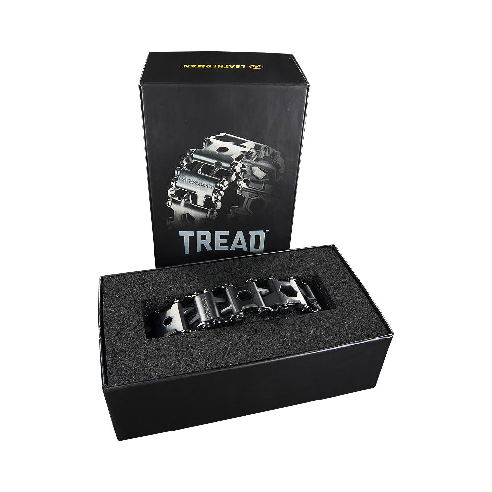 Мультитул Лезерман Браслет TREAD Черный — LeFutur.ru