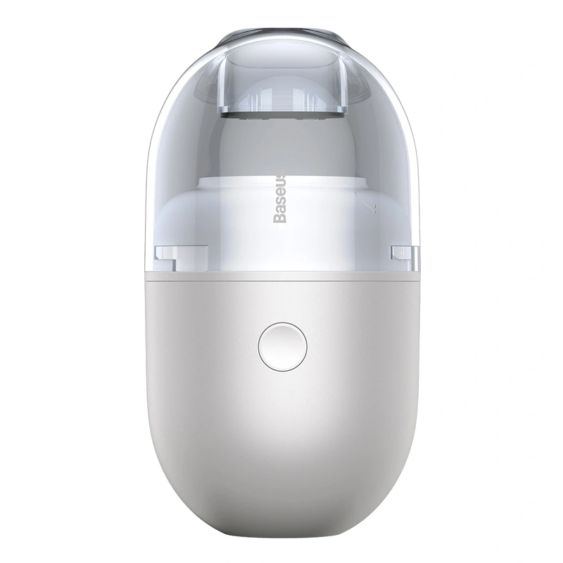 Портативный пылесос аккумуляторный, белый «Baseus C2 Desktop Capsule Vacuum Cleaner» White