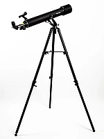 Praktica Телескоп Altair 80/720AZ, искатель red dot, адаптер для смартфона, стальная тренога, черный