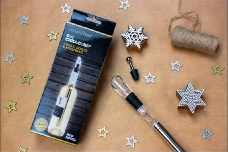 Пробка-лейка-охладитель «ChillCore 3 в 1»