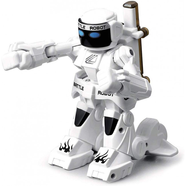 Радиоуправляемый робот боксер KINGCRAFT, белый