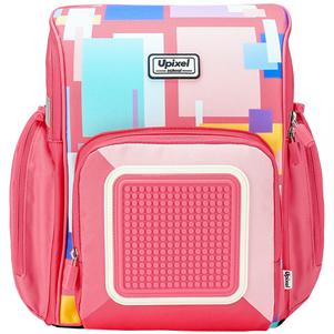 Рюкзак Funny Square School Bag WY-U18−7 Розовый