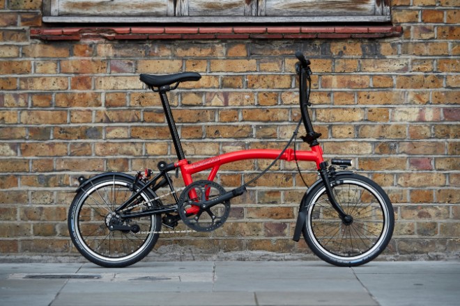 Brompton sales black red