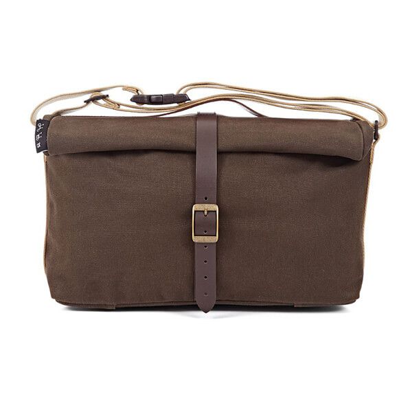 Сумка Brompton Roll Top Bag (Khaki Waxed Canvas)