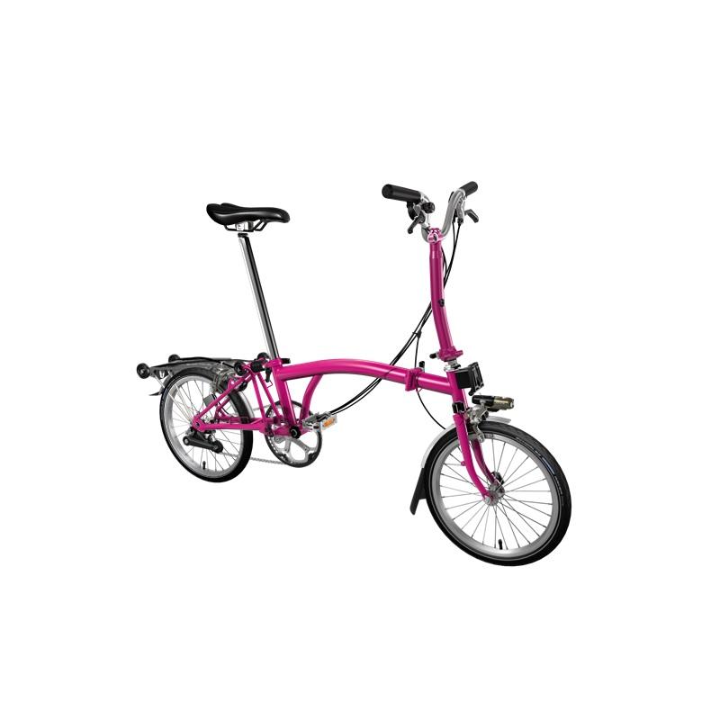 Складной велосипед Brompton, М3R Barry Crush (фиолетовый)